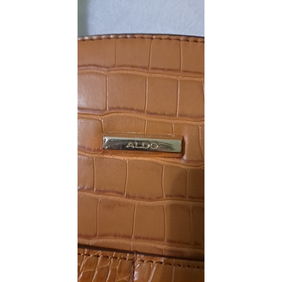 Aldo Alligator Print Dome Satchel - Picture 6 of 6